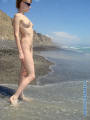 naked on The Beach
